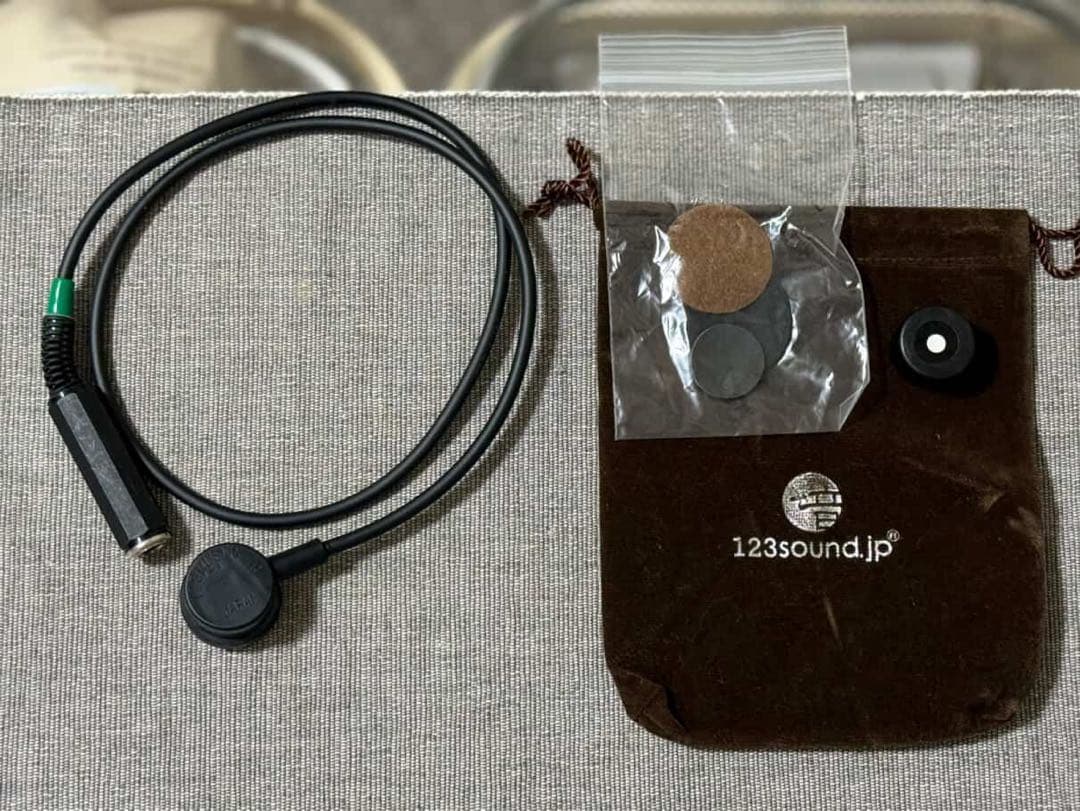 123sound ピックアップマイク（ウクレレ、アコギ、パーカッション等）