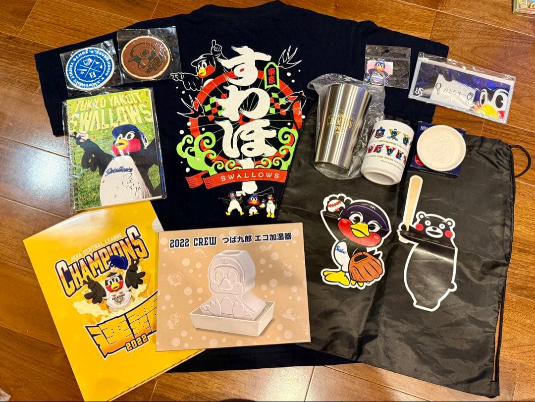 東京ヤクルトスワローズ つば九郎 記念グッズセット