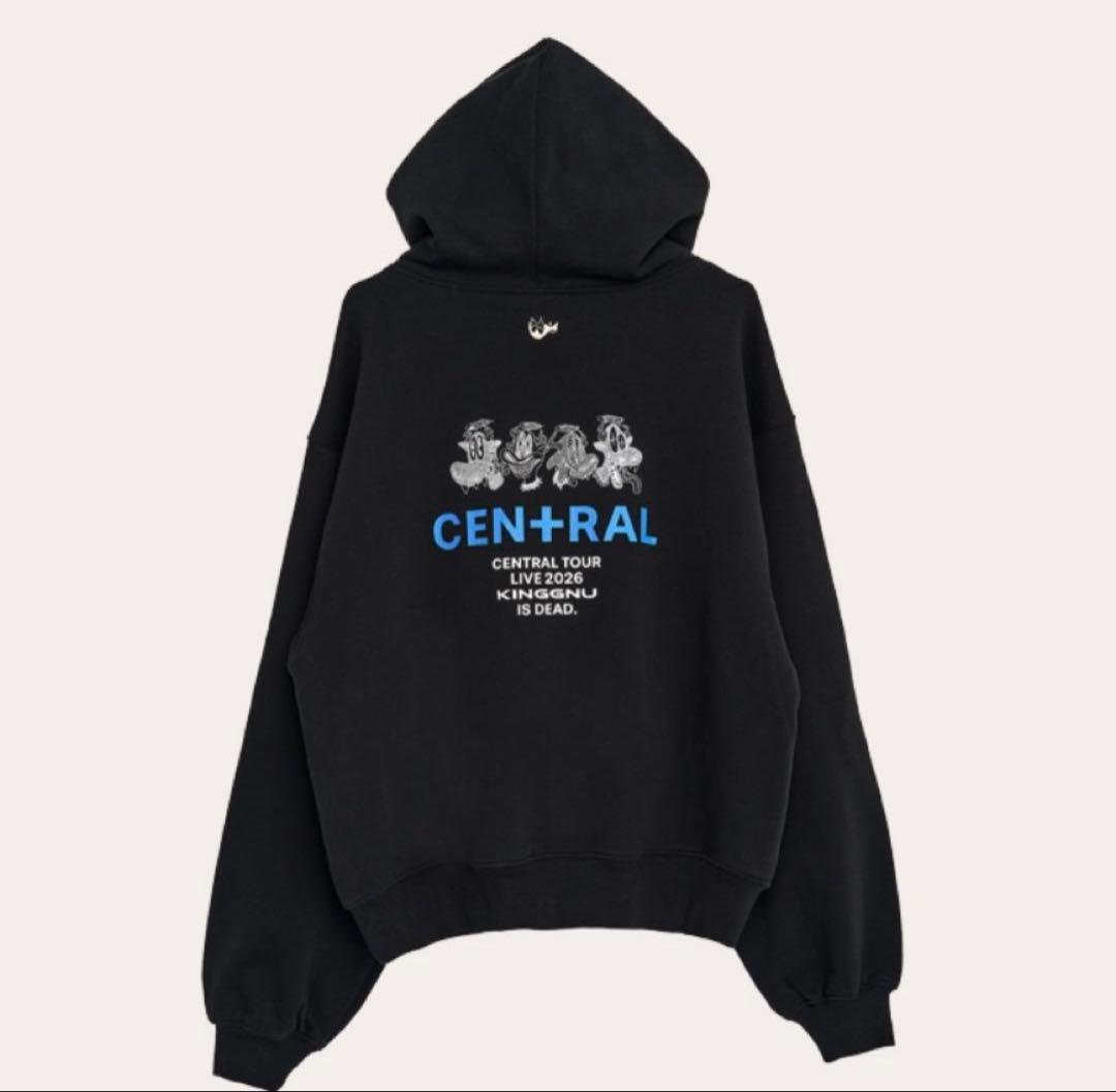 King Gnu CEN＋RAL ライブ パーカー ブラック M 新品未使用品