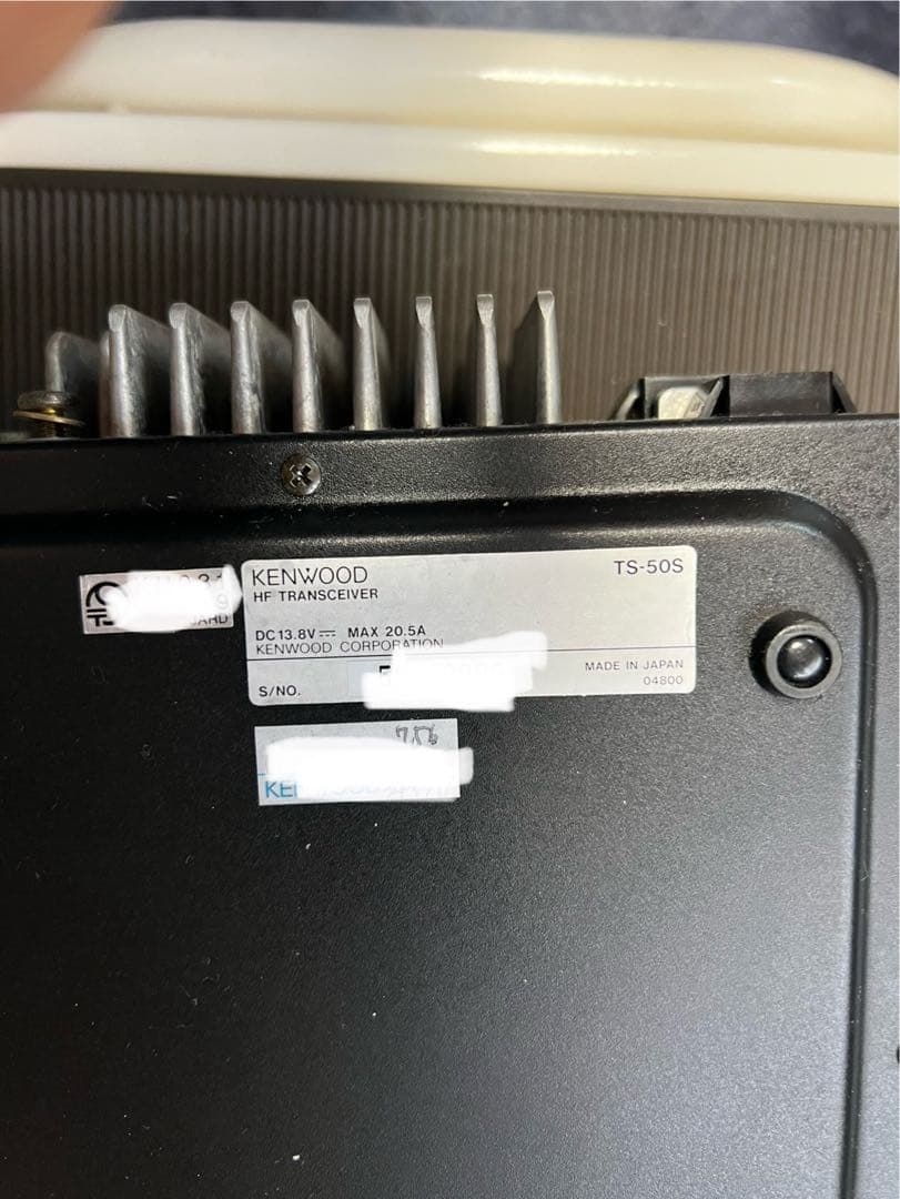 KENWOOD TS-50sHFトランシーバー100w