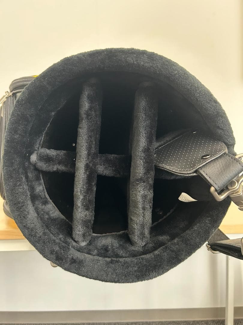 RODDIO ゴルフバッグ ハニカム　ブラック×イエロー　019