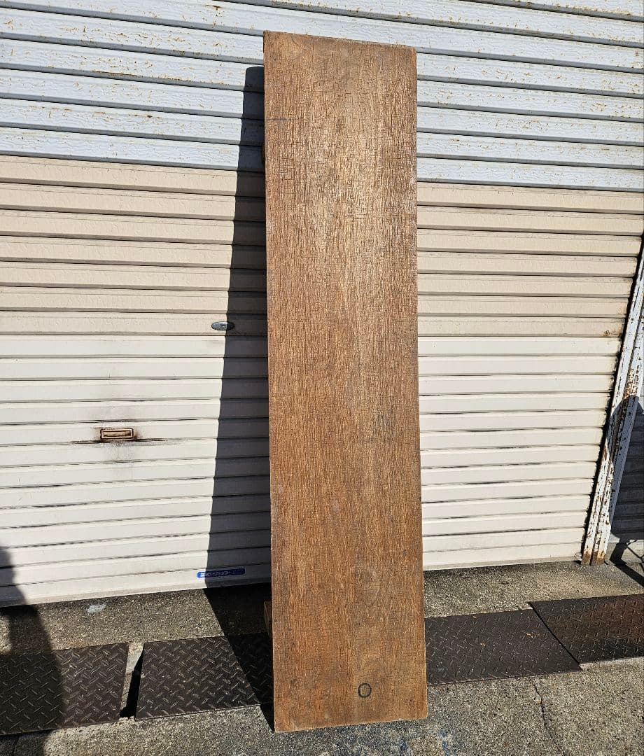 日本のアンティーク 古い裁板 在銘 無垢 一枚板 裁ち台 作業台 ヴィンテージ