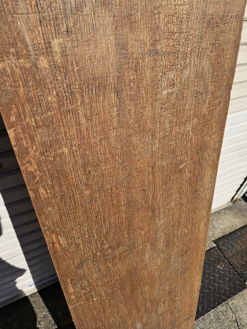 日本のアンティーク 古い裁板 在銘 無垢 一枚板 裁ち台 作業台 ヴィンテージ