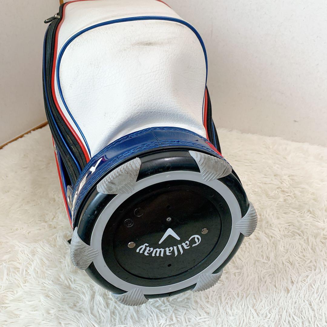 キャロウェイ BIG BERTHA 9.5型 エナメル キャディバッグ 3点式