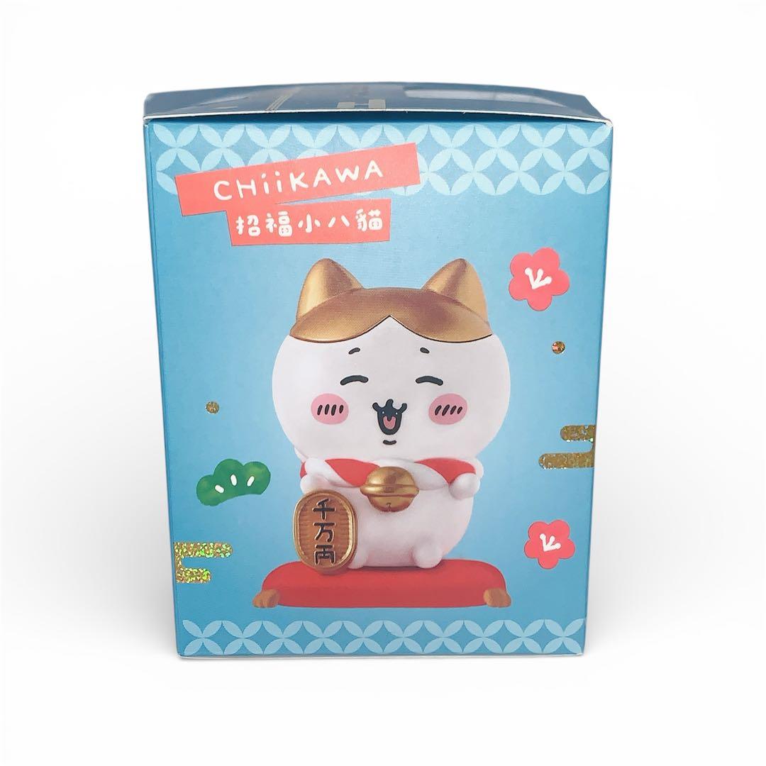 台湾 セブンイレブン限定 ちいかわ 金運を招くフィギュア 金色 招福 ハチワレ