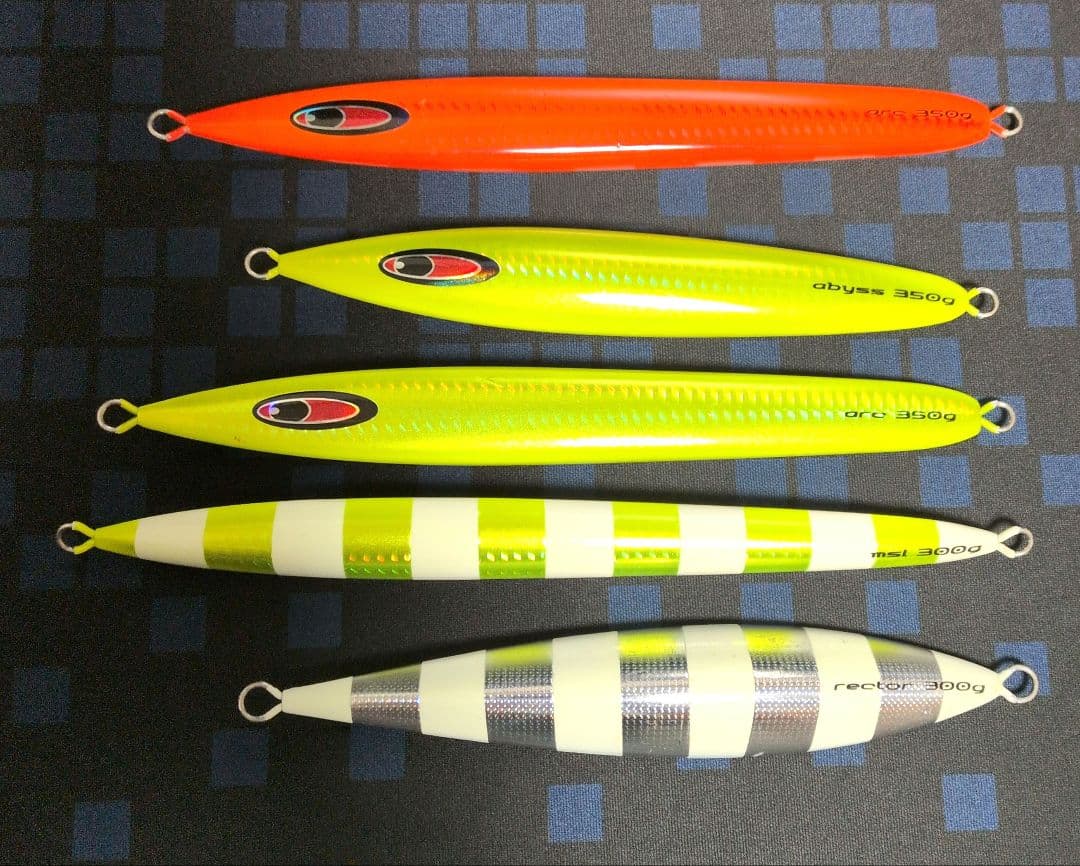 シーフロアコントロール　メタルジグ5個セット