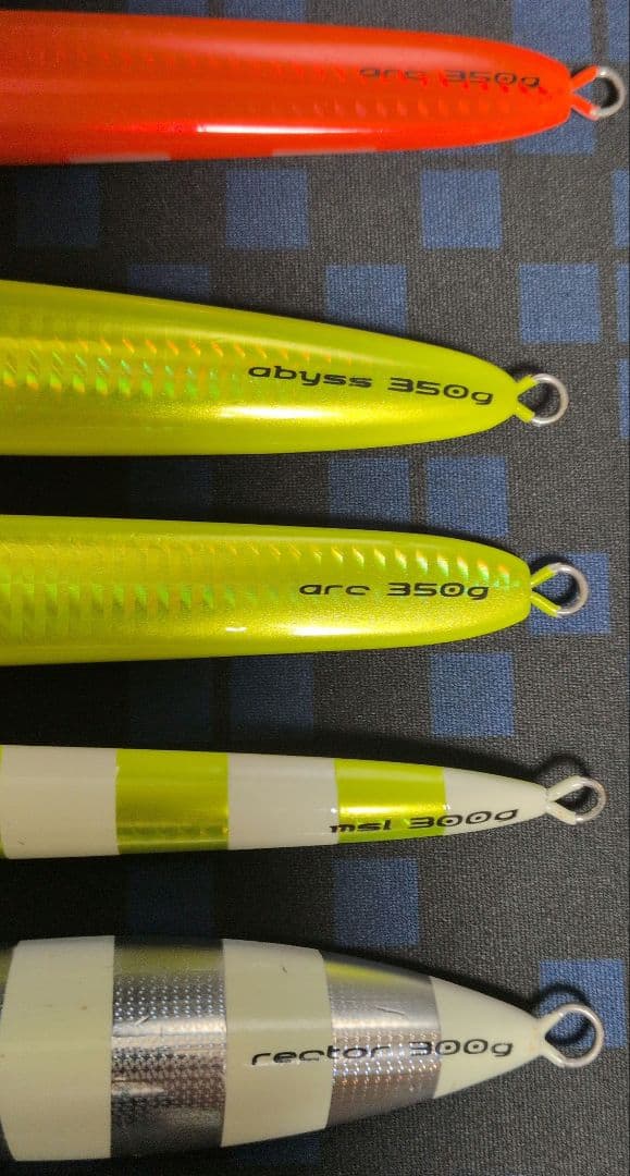 シーフロアコントロール　メタルジグ5個セット