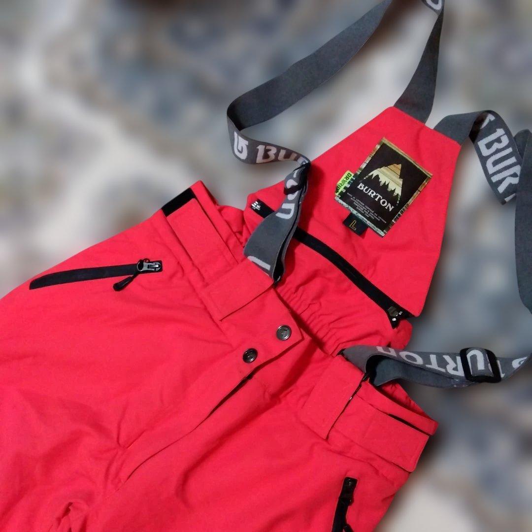 BURTON サスペンダー着脱可　スノーパンツ　日M-L相当　雪かき　女性