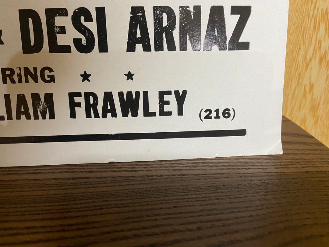 【超希少】　当時物アメリカドラマ映画番宣ポスター　I Love Lucy 他