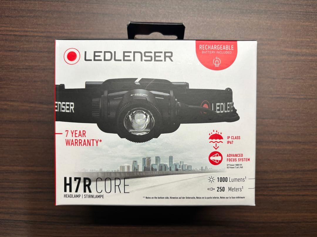 LEDLENSER H7R CORE ヘッドライト 未使用品