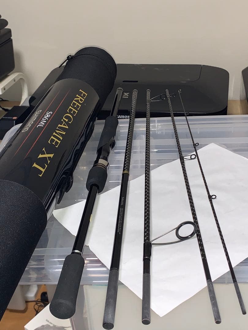 バイクでシーバス！ シマノ FREEGAME XT S86ML モバイルロッド