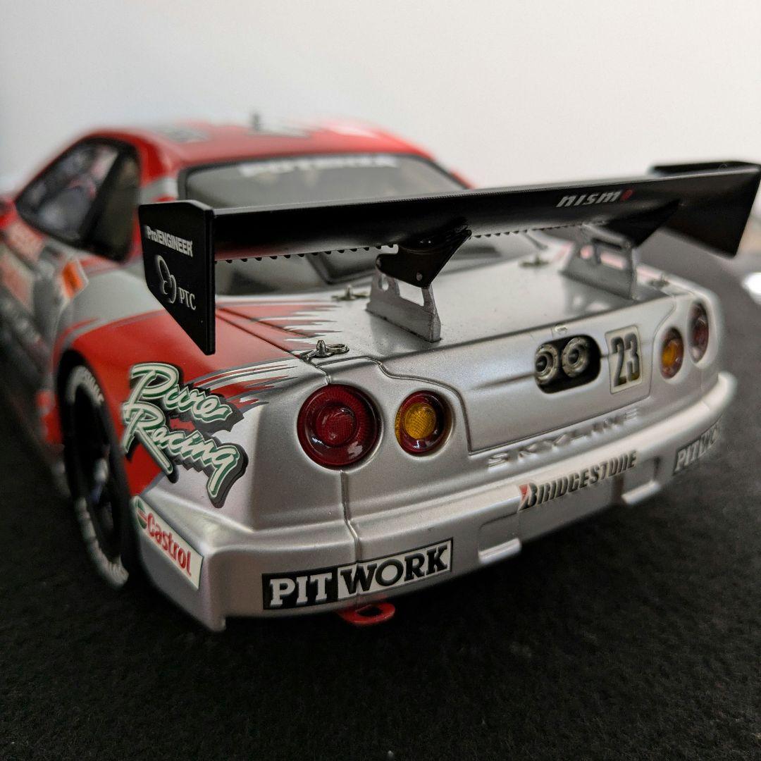 AUTOart 1/18 JGTC スカイライン GT-R　R34　即発送