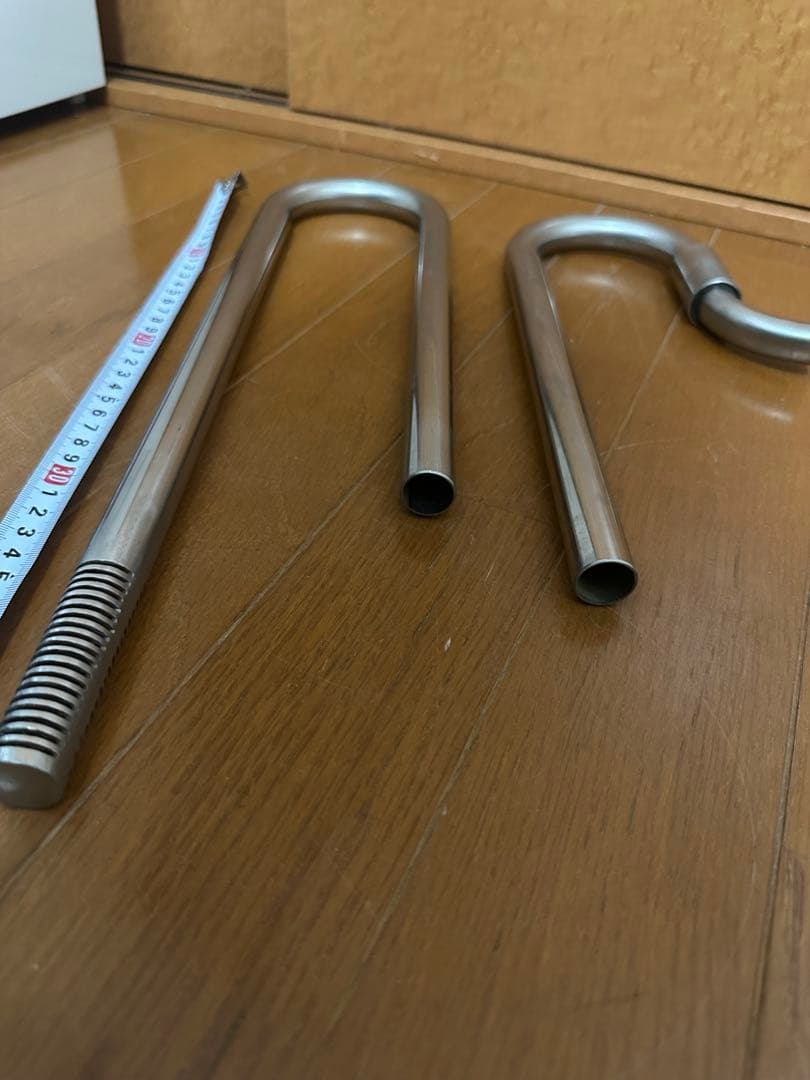 ステンレス製 吸水・排水パイプ パイプフォルダ―セット19/25ホース専用