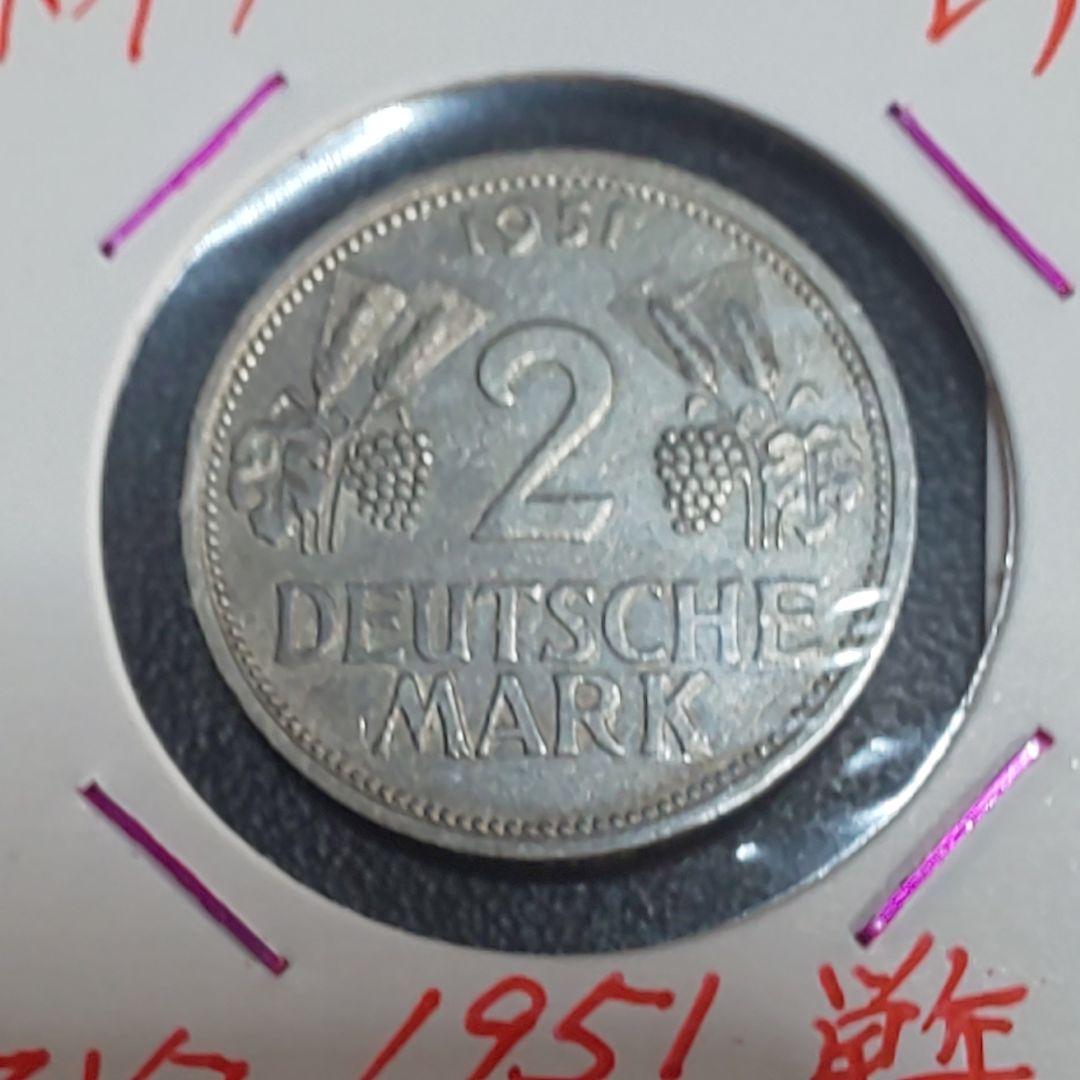 ワイマール1ライヒスマルク銀貨【未使用】