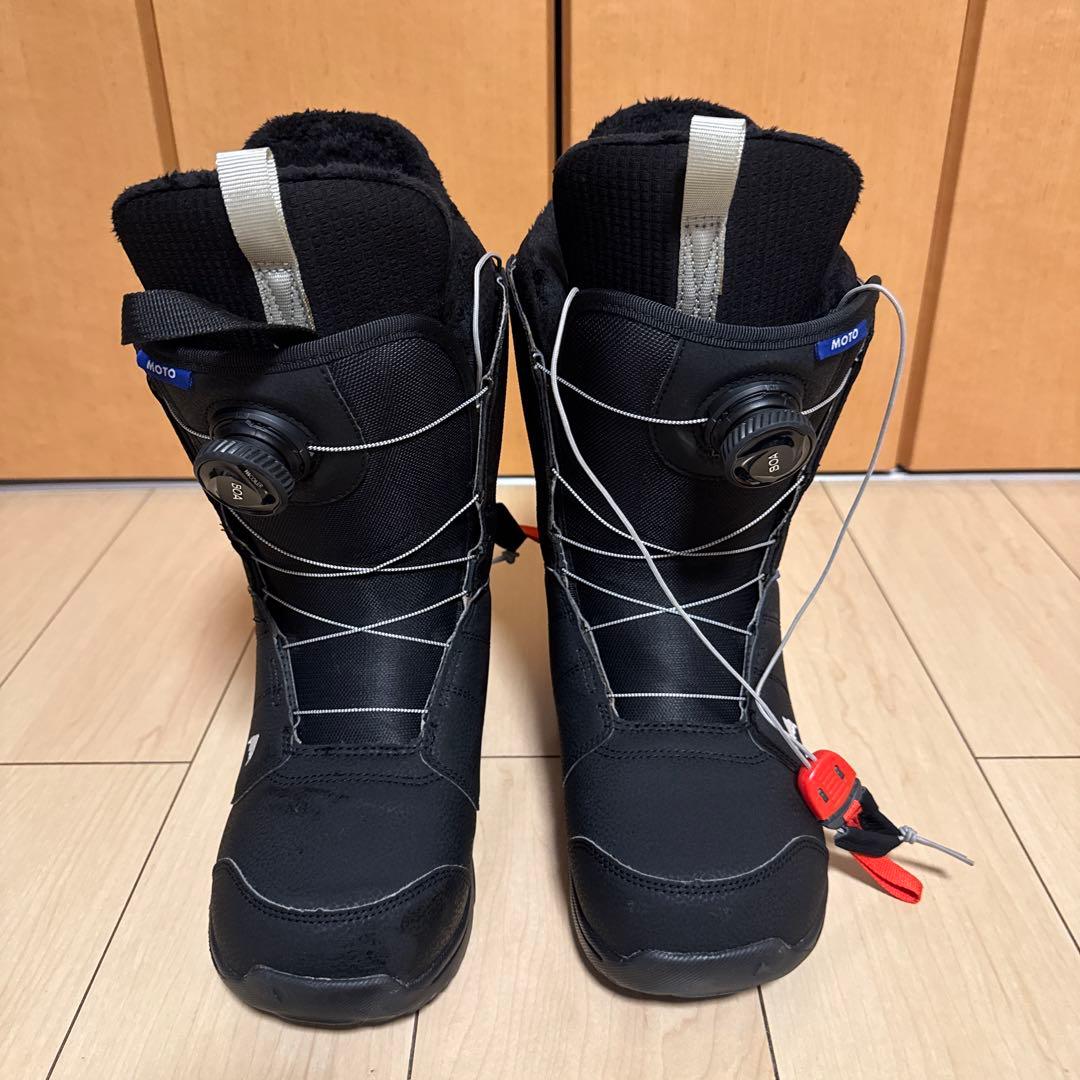 【美品】BURTON MOTO BOA WIDE スノーボードブーツ ブラック