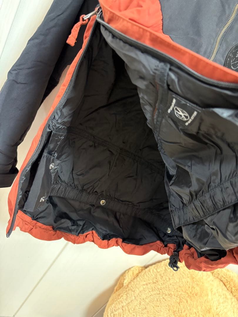 スノーボードウェア ブラック/オレンジ　上下セット
