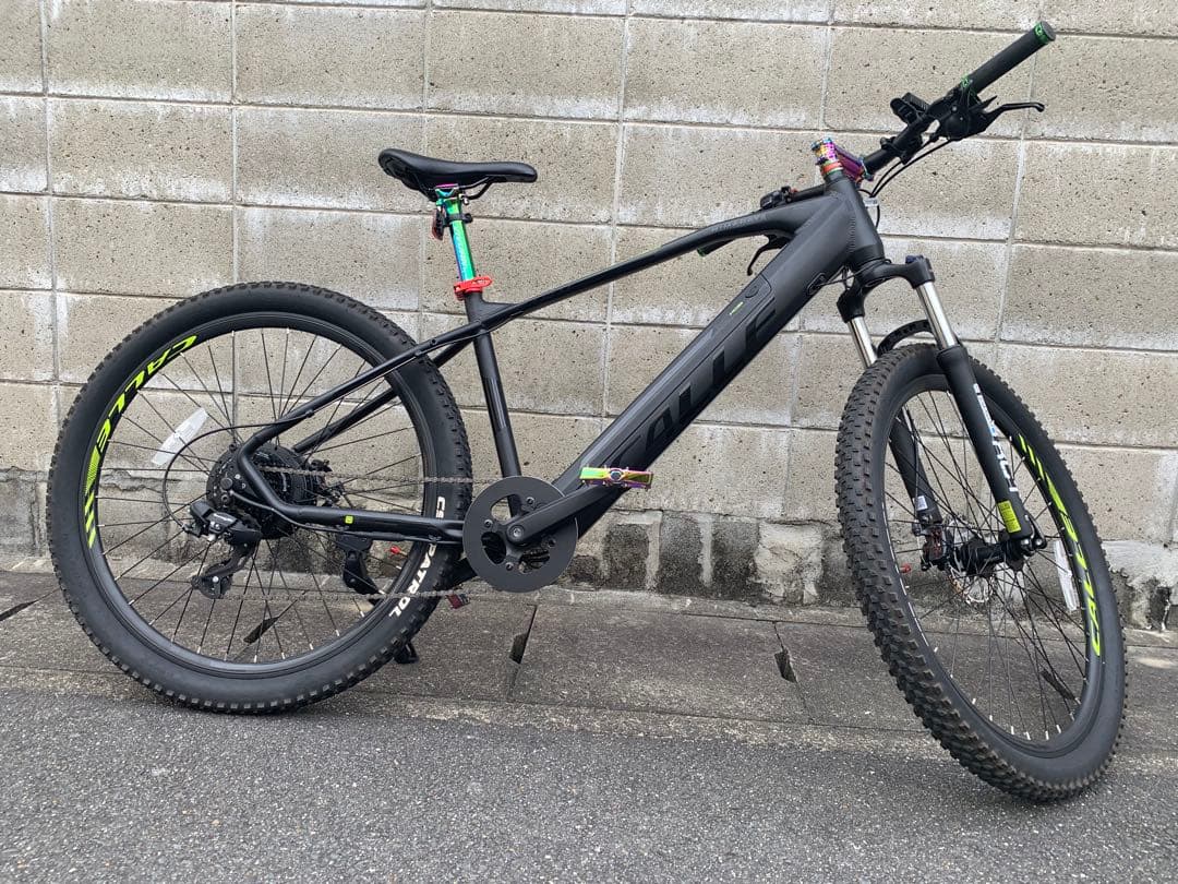 CALLE電動アシスト自転車5モード、１４Ａｈバッテリ搭載！カスタム多数 走行少