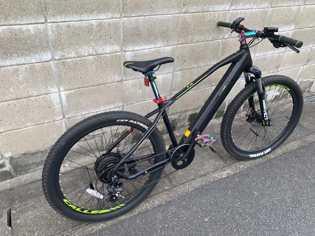 CALLE電動アシスト自転車5モード、１４Ａｈバッテリ搭載！カスタム多数 走行少