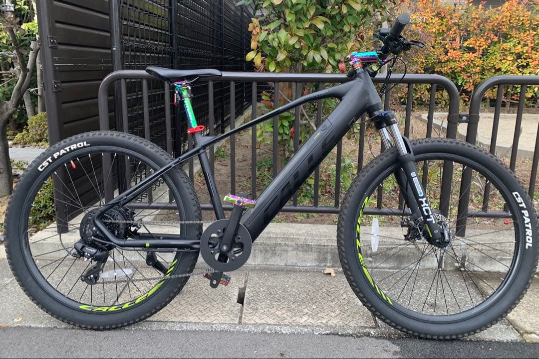 CALLE電動アシスト自転車5モード、１４Ａｈバッテリ搭載！カスタム多数 走行少