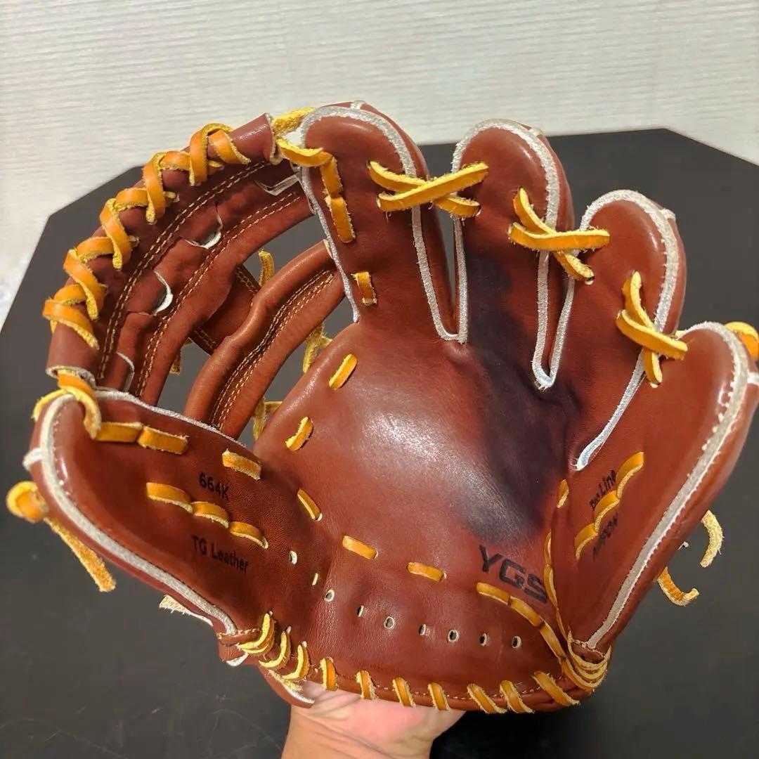 「最終価格‼️」 硬式　山本グラブスタジオ　内野　664k