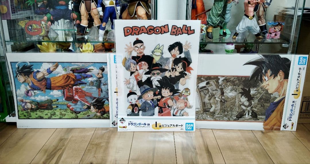 限定セール　希少　地球を守る戦士たち　ビジュアルボード　一番くじ　ドラゴンボール