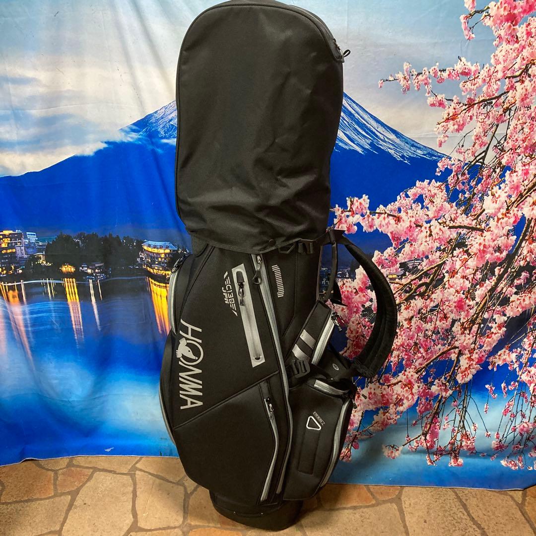 寶BU-1087 美品！HONMA 14分割 ブラック キャディバッグ