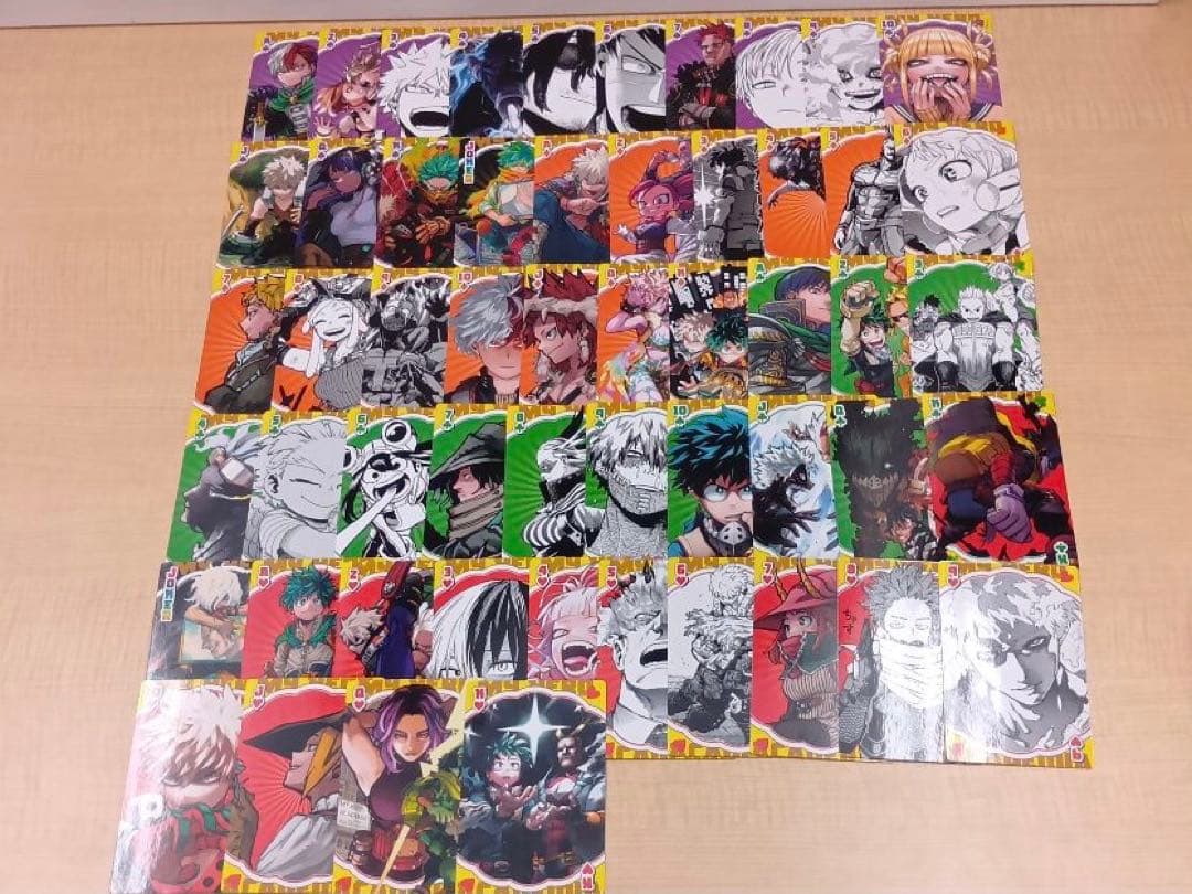 ❶ヒロアカ 色紙 アトコ 紙類 ステッカーなど 大量 まとめ売り