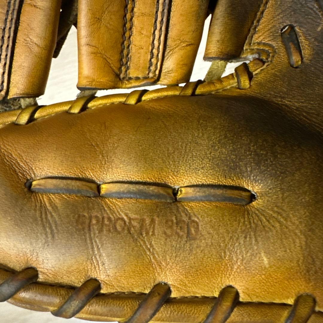 ZETT 硬式グローブ ファーストミット イエロー 日本製