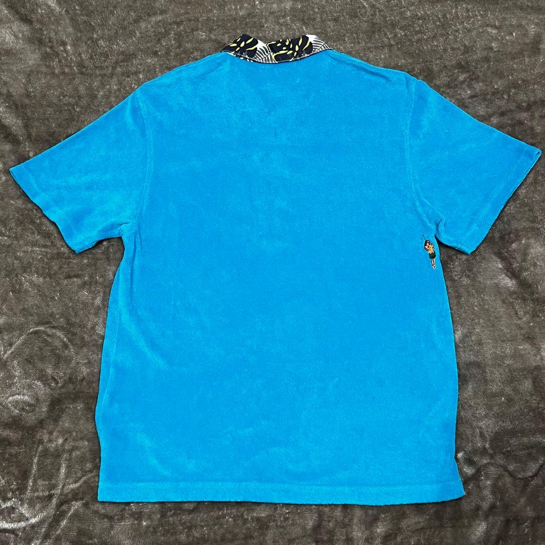 MARK&LONA マークアンドロナ タオル地 ポロシャツ