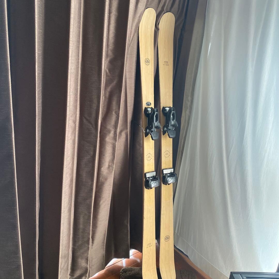 ZUMA スキー板　BAMBOO 167 フィッシャースキーカバー付き！