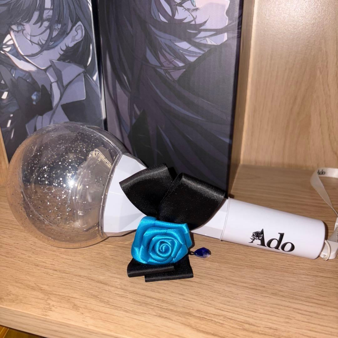 Ado 喜劇 マーズ カムパネルラ ペンライト リボン 銀テ付き