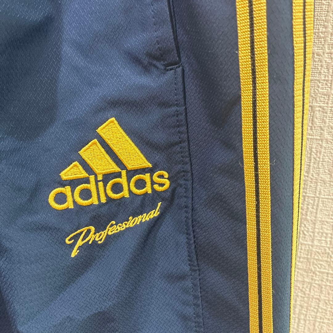 美品 adidas professional 野球 セットアップ／ナイロン 刺繍