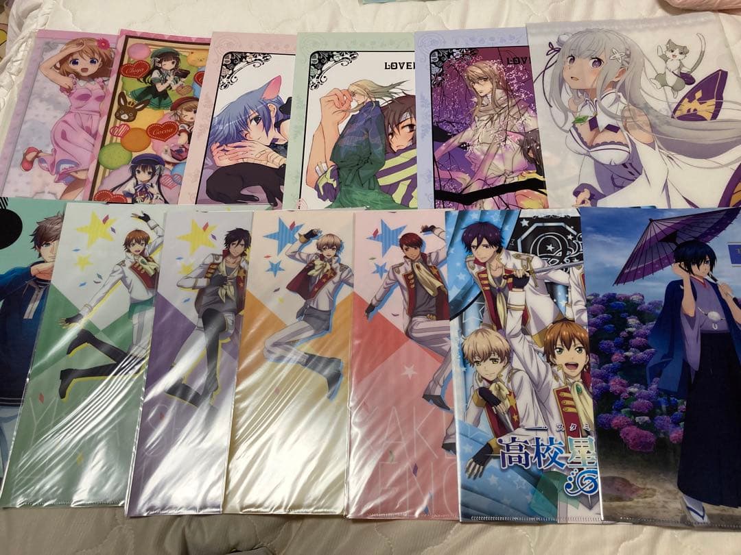 クリアファイル　まとめ売り　アニメ　ゲーム　マンガ