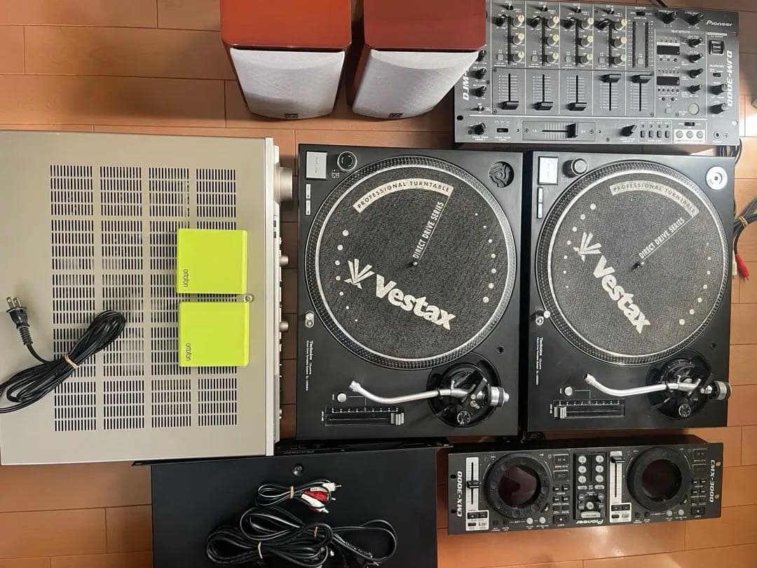 Technics ターンテーブル & Pioneer ミキサー& CDJセット