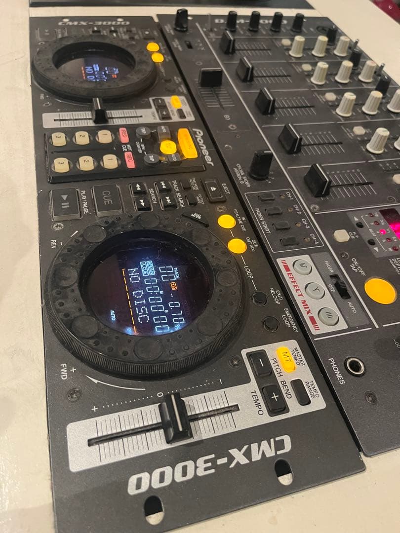 Technics ターンテーブル & Pioneer ミキサー& CDJセット