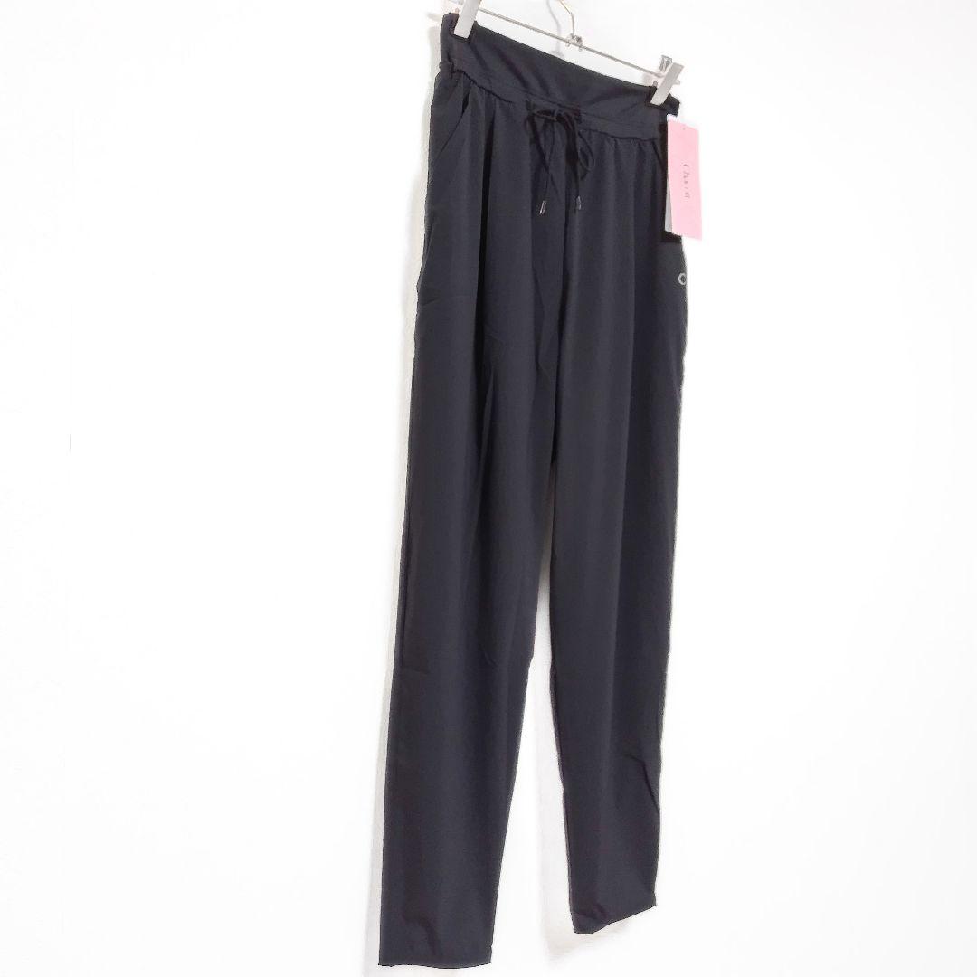 M【未使用】 チャコット　エアリーパンツ　黒　＊　ヨガウェア　ダンス　バレエ