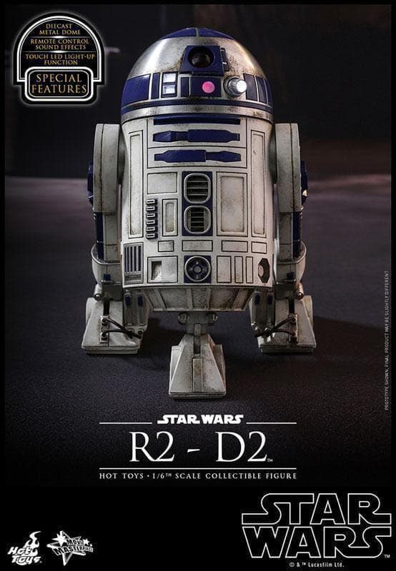 スター・ウォーズ R2-D2/フォースの覚醒　1/6スケール ホットトイズ 新品