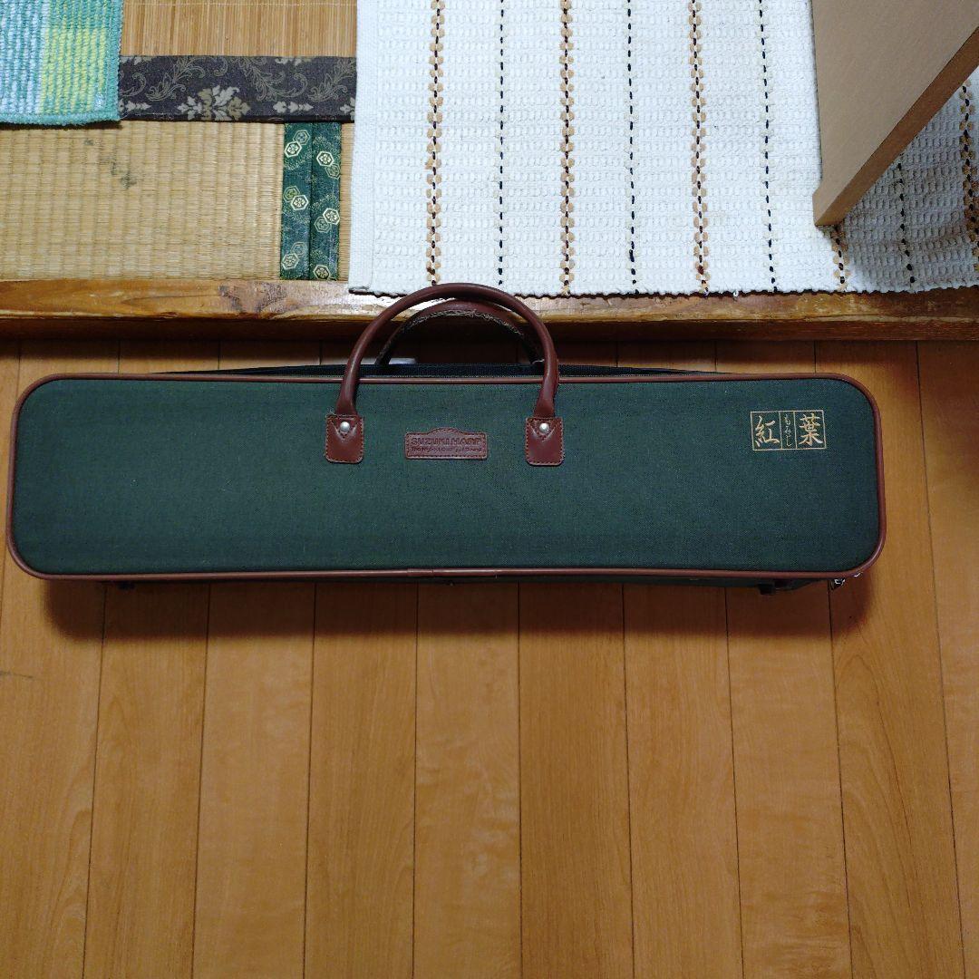 大正琴本体 ケース付き 茶色