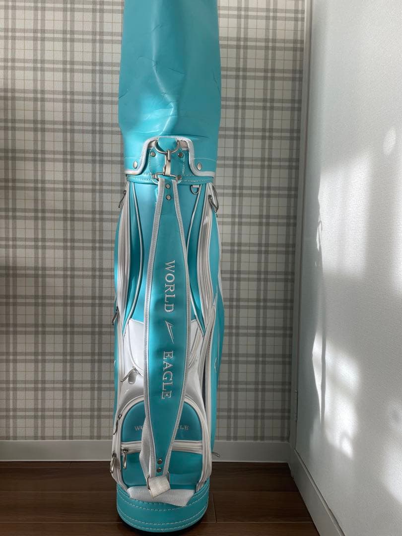 World Eagle ゴルフバッグ 水色