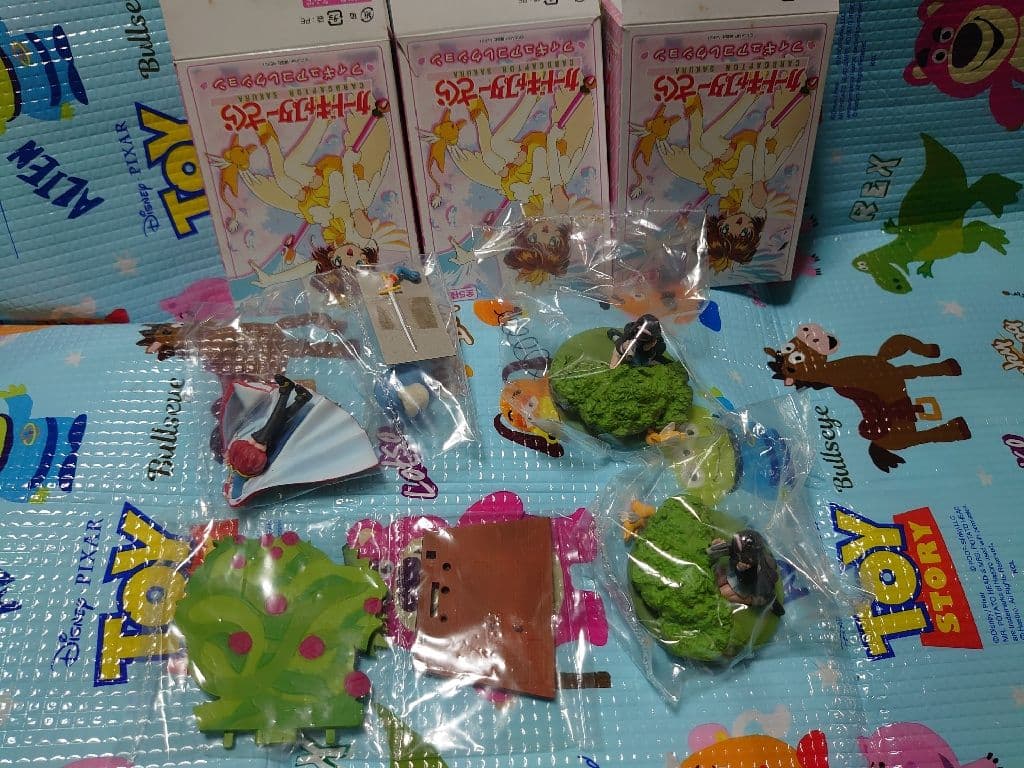 ５種コンプ カードキャプターさくら フィギュアコレクション ７個セット