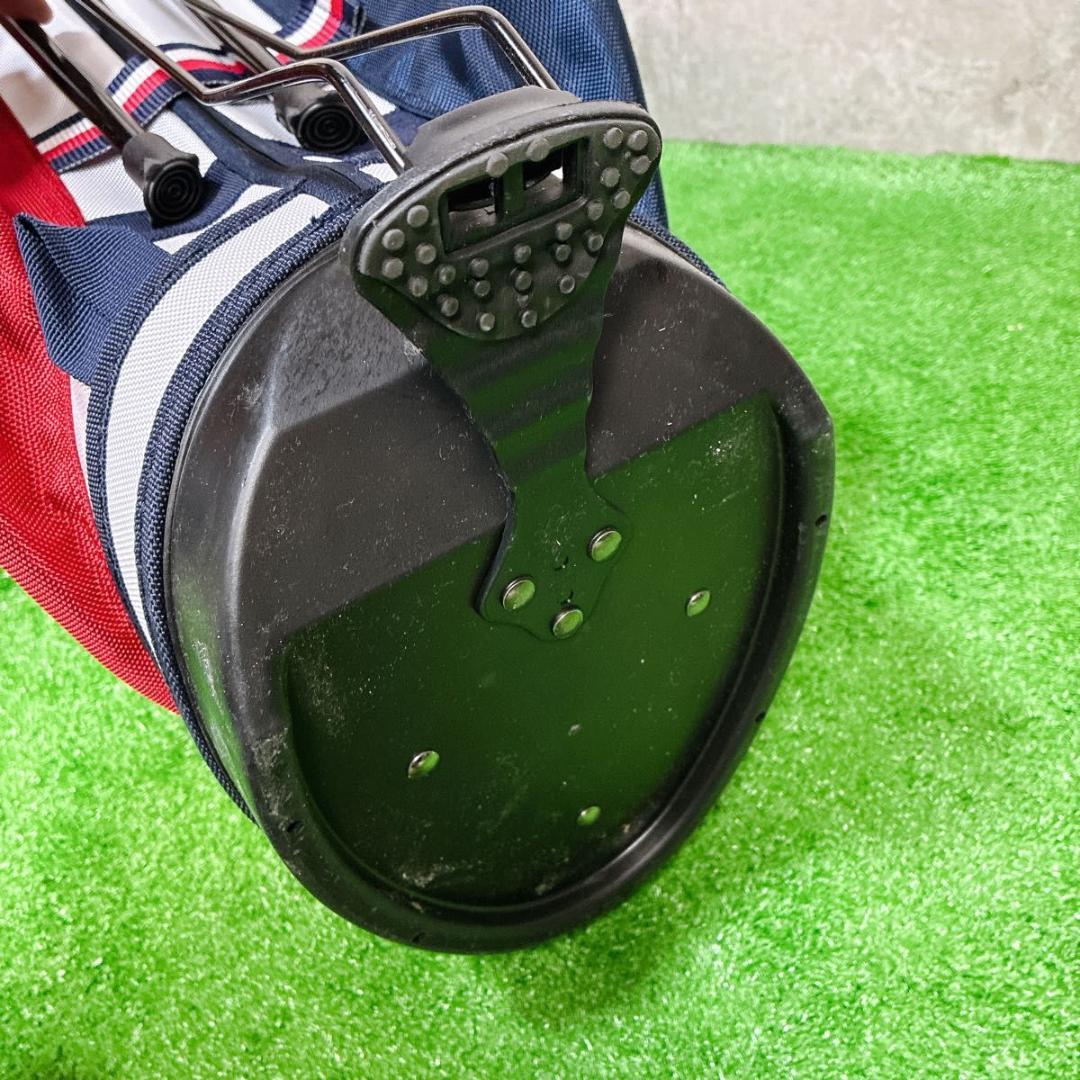 【極美品】トミーヒルフィガートリコロール スタンド キャディバッグ ゴルフ