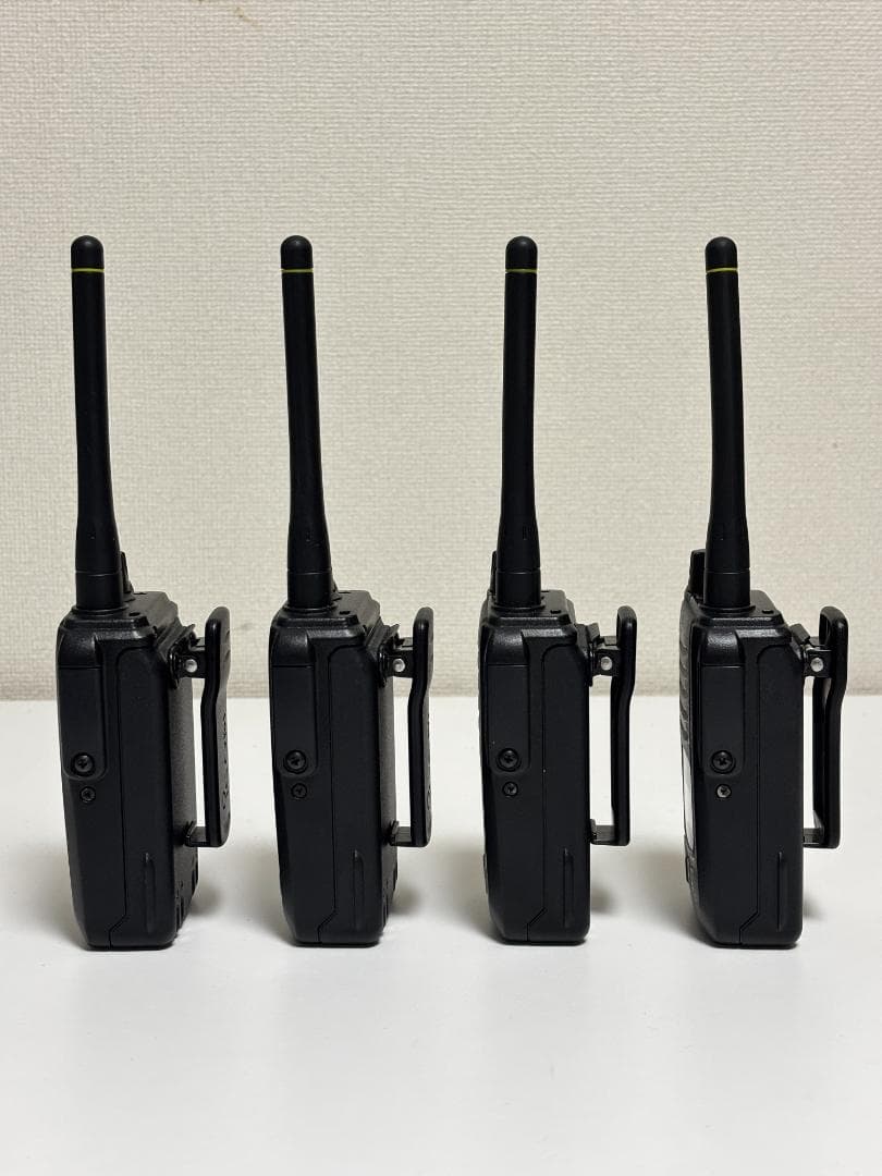 【定価13万円】アイコム IC-DPR6 4台 イヤホンマイク・ケース付