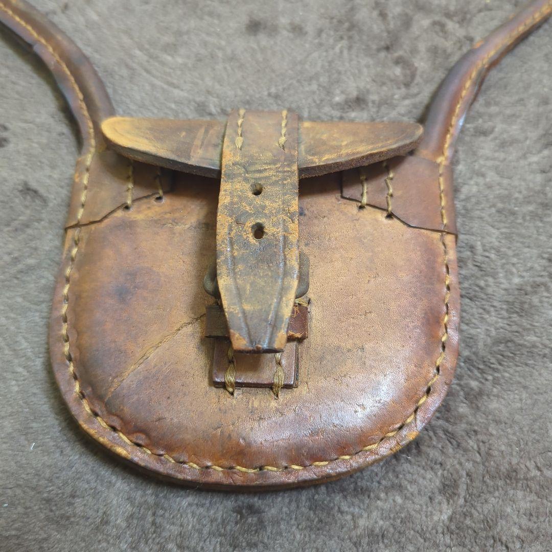 【激レア】国鉄　鉄道　革製　タブレットケース　通票入れ