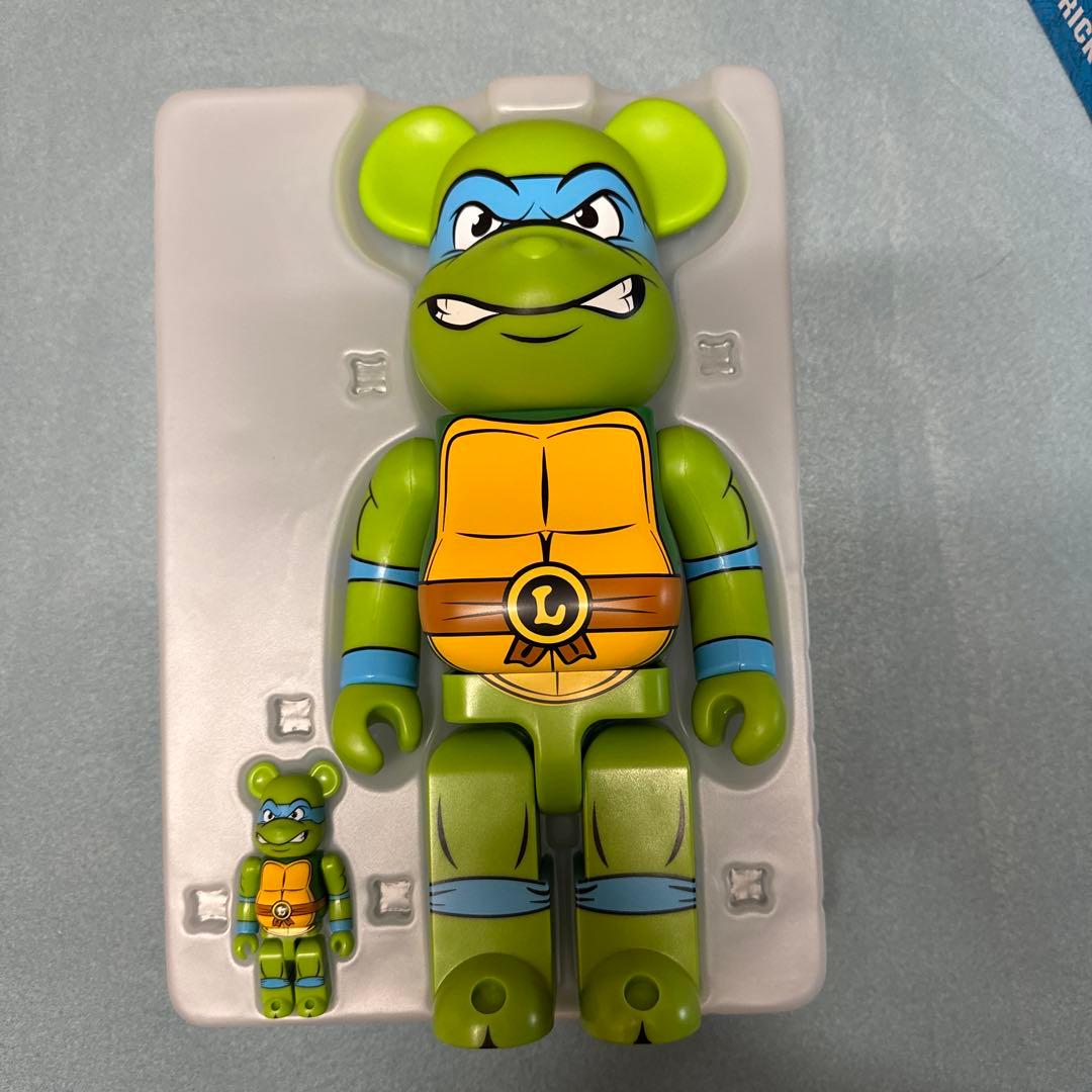 ミュータントニンジャタートルズレオナルド　100%&400%