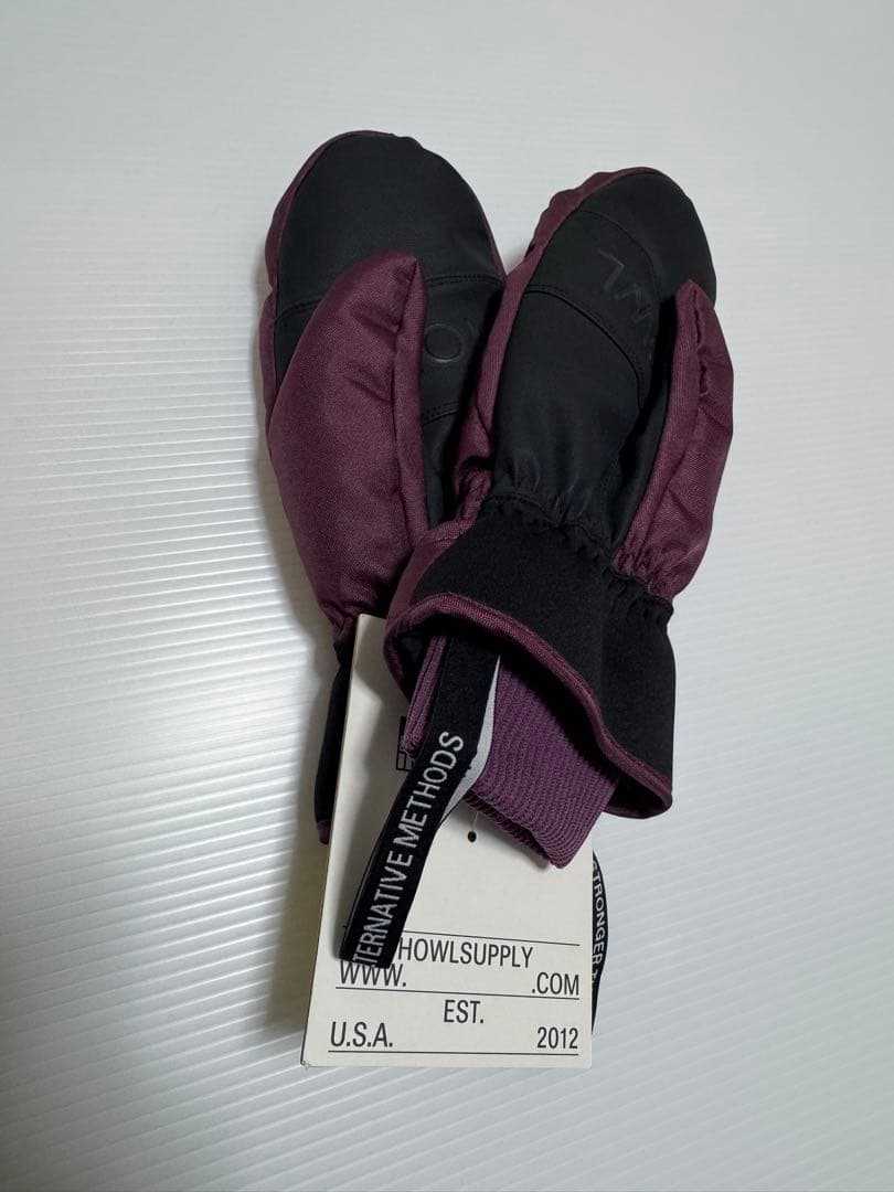 HOWL スノーボード グローブ メンズ Lサイズ パープル　新品未使用　タグ付