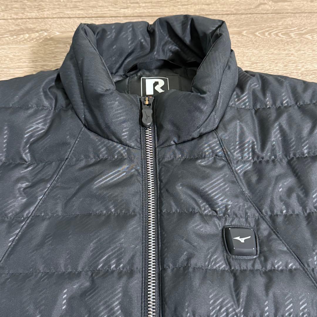 美品 MIZUNO GOLF ミズノ サーモブリッドムーブわ中綿ダウンジャケット