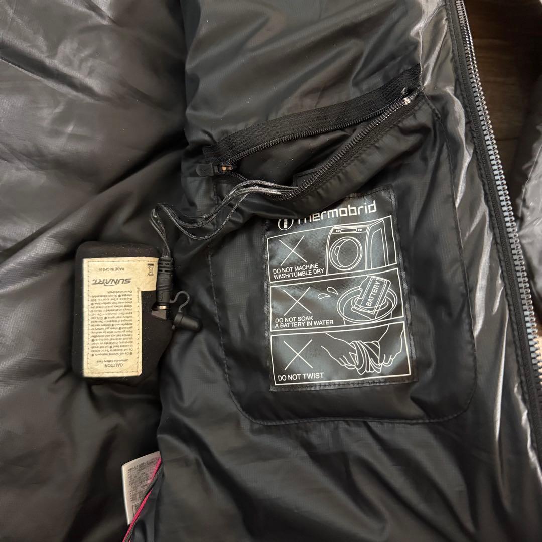 美品 MIZUNO GOLF ミズノ サーモブリッドムーブわ中綿ダウンジャケット