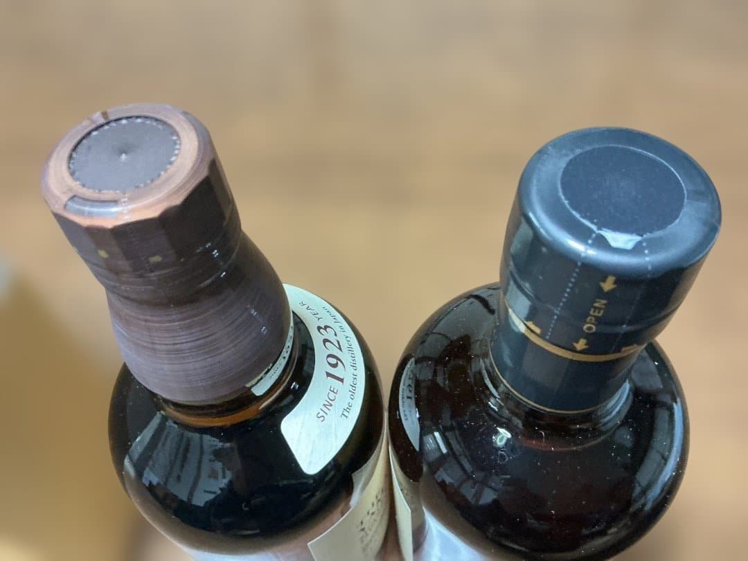 新品未開封　山崎NV 700ml、竹鶴 700ml 箱付き