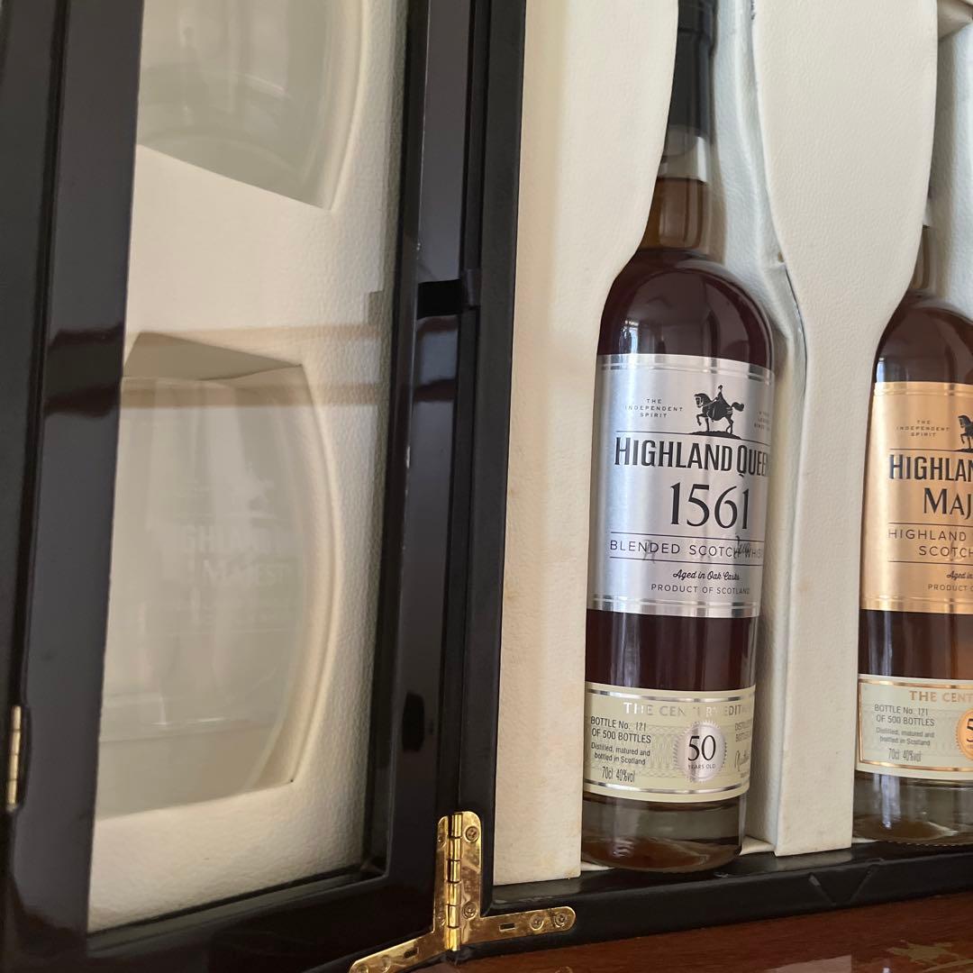 ＨＱ１５６１センチュリーエディションブレンデッド５０年＆シングルモルト５２年２本