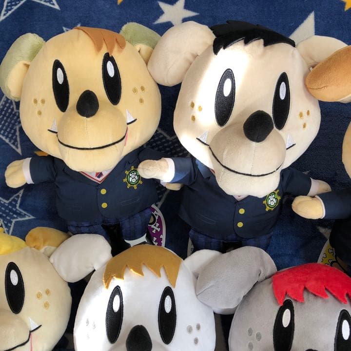 GENERATIONS ジェネ高ジェネ犬　ハイスクールBIGぬいぐるみ　亜嵐玲於